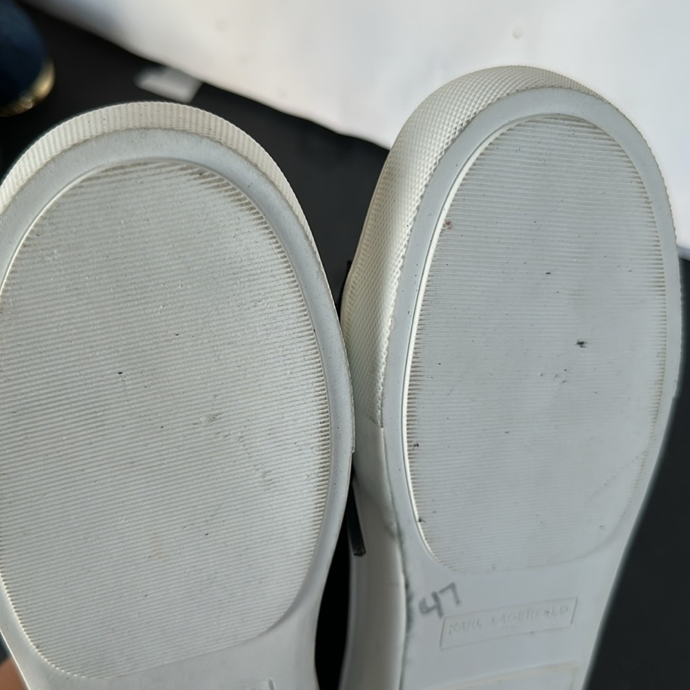 Karl Lagerfeld Women's Cate Sayings Everyday Lace Up Sneaker - Picture 8 of 8
